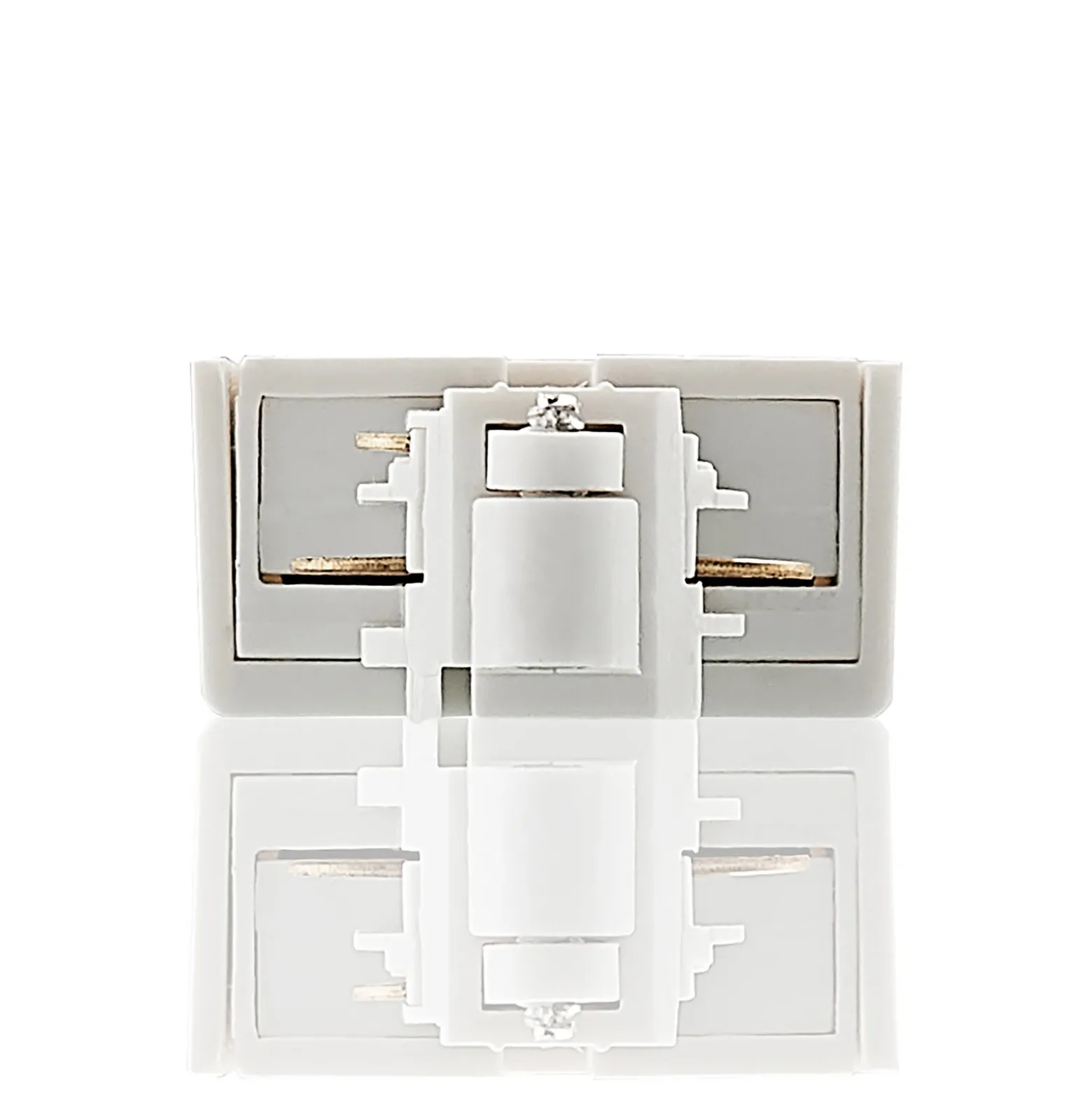 Lindby Linaro alimentación de red, blanco, sistema de riel monofásico