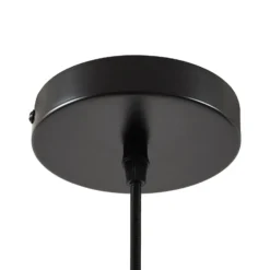 Lindby lámpara colgante Eleane, bambú, natural, longitud 50 cm, E27