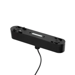 Lindby lámpara colgante LED Lumaro, dorado, Ø 8 cm, aluminio, 48V, atenuable
