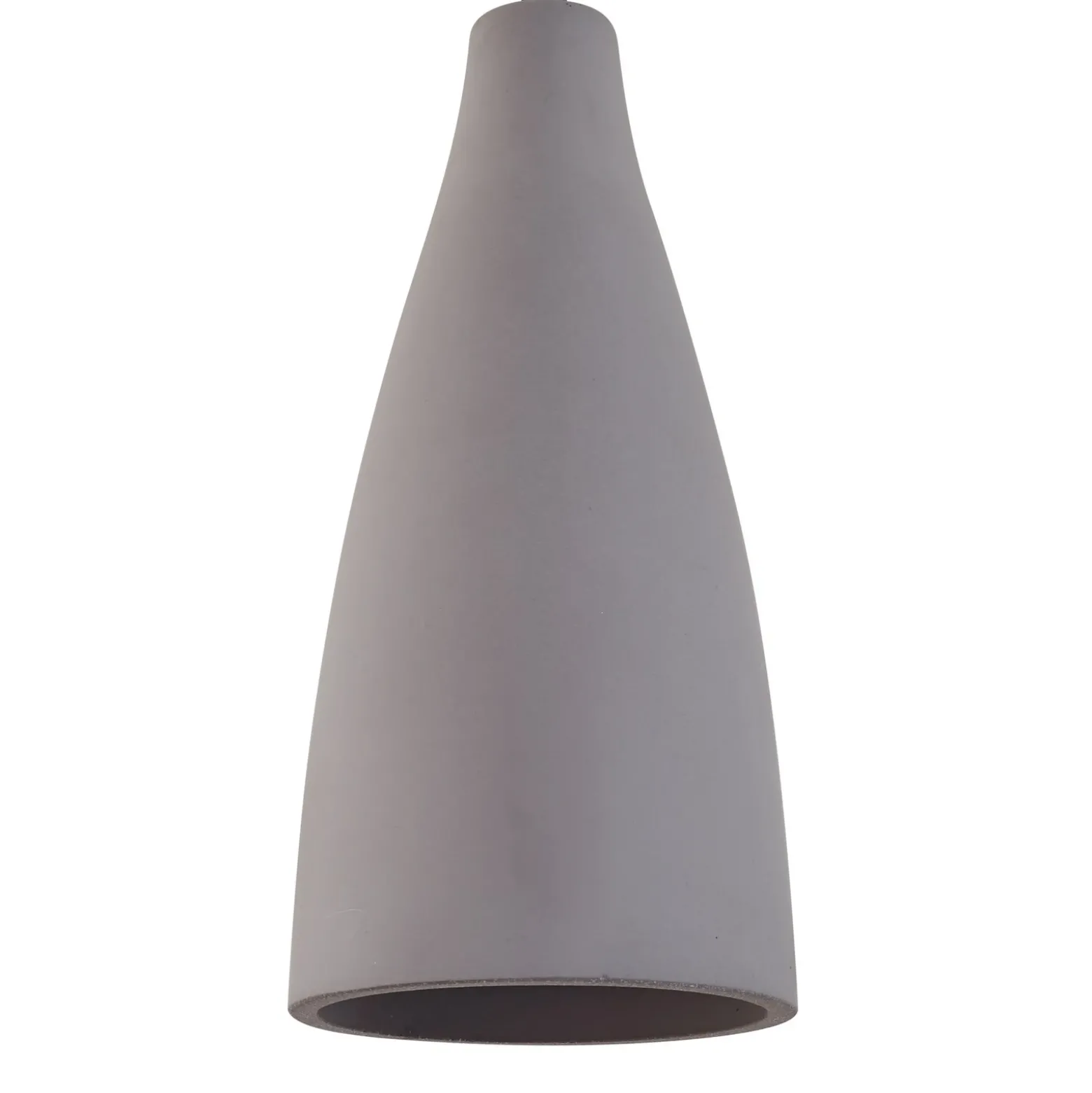 Lindby Lámpara colgante Sanne, gris, hormigón, Ø 15 cm, E27