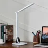 Lindby lámpara de mesa LED Eleni, blanca, CCT, atenuable