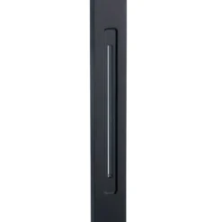 Lindby lámpara de mesa LED Eleni, negra, CCT, atenuable