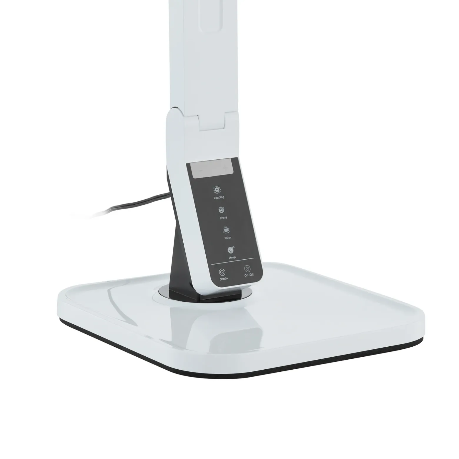 Lindby lámpara de mesa LED Eleni, blanca, CCT, atenuable
