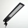 Lindby Lámpara de mesa LED Felipe, negra, base de pinza