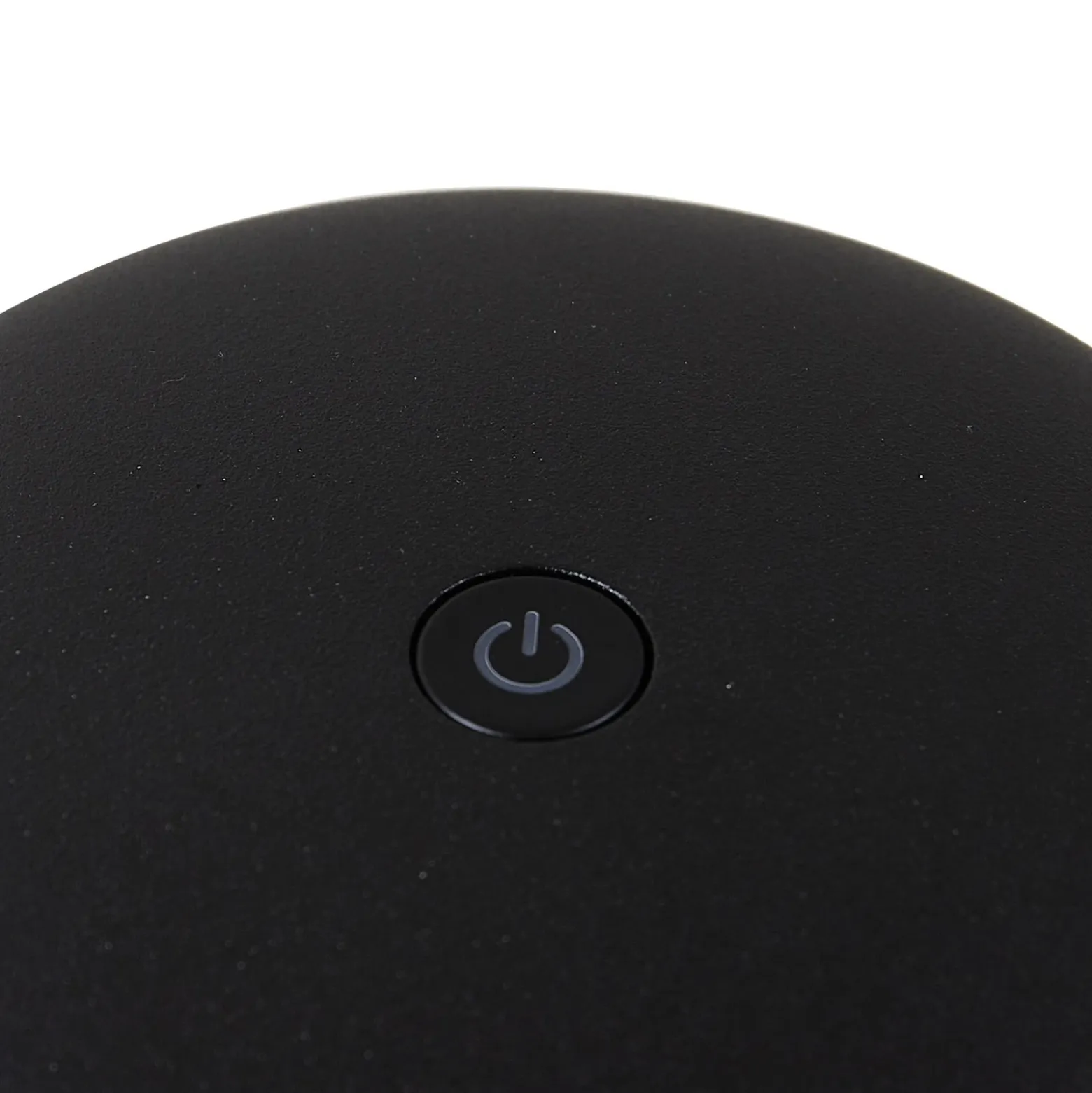 Lindby Lámpara de mesa LED recargable Evelen, negra, IP54, CCT