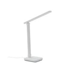 Lindby lámpara de mesa LED Rylas, blanca, USB, CCT