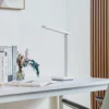 Lindby lámpara de mesa LED Rylas, blanca, USB, CCT