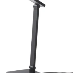 Lindby lámpara de mesa LED Rylas, negra, USB, CCT