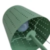 Lindby lámpara de mesa LED solar Hilario, verde, hierro, batería recargable