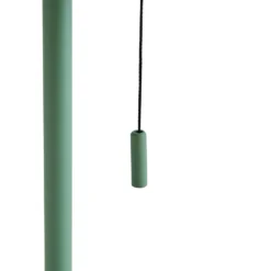 Lindby lámpara de mesa LED solar Hilario, verde, hierro, batería recargable