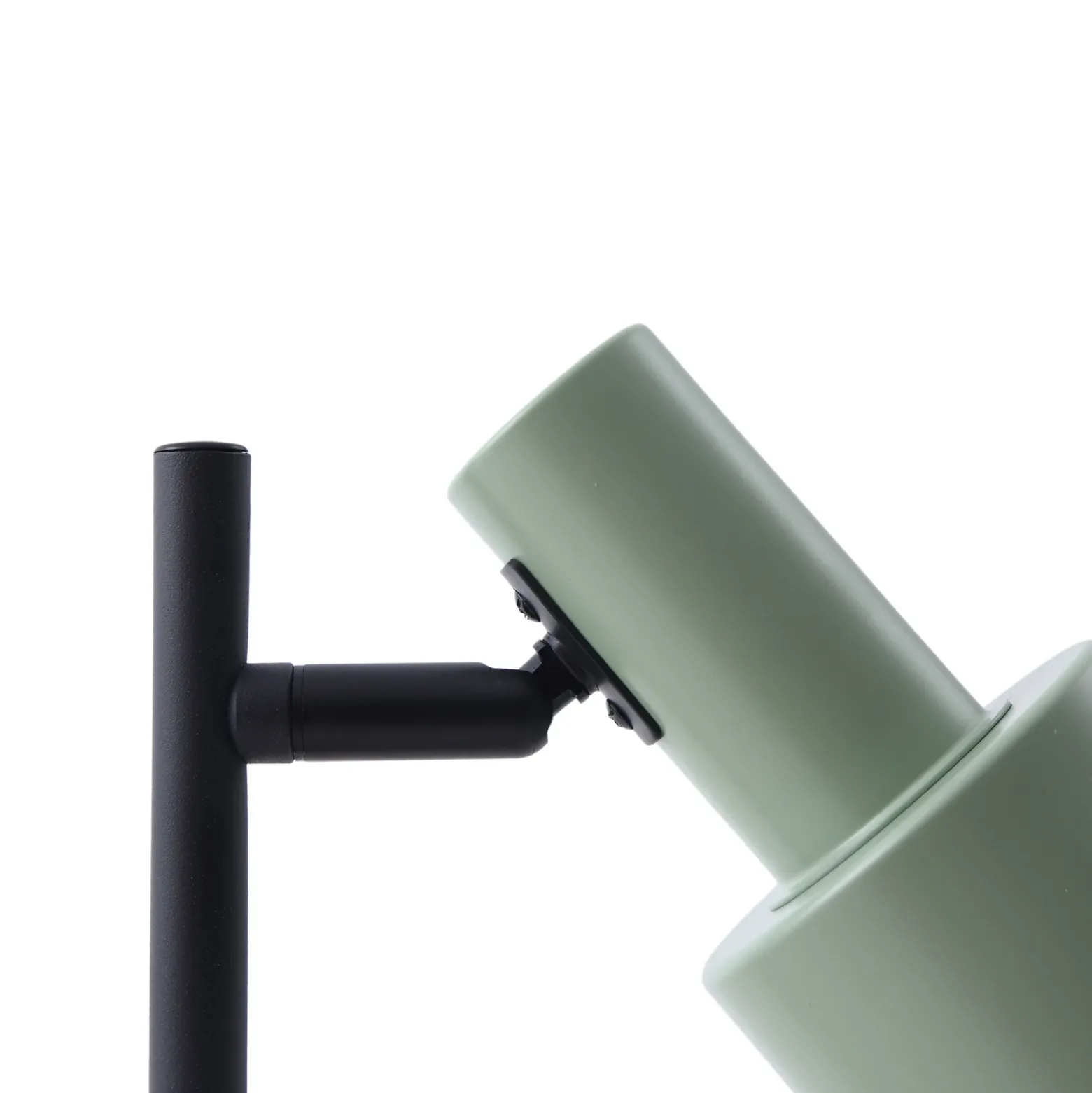 Lindby lámpara de mesa Ovelia, verde/negro, metal, E27