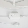 Lindby lámpara de pie LED Danua, blanca, metal, altura 200cm