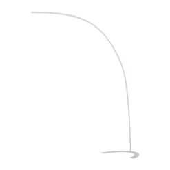 Lindby lámpara de pie LED Danua, blanca, metal, altura 200cm