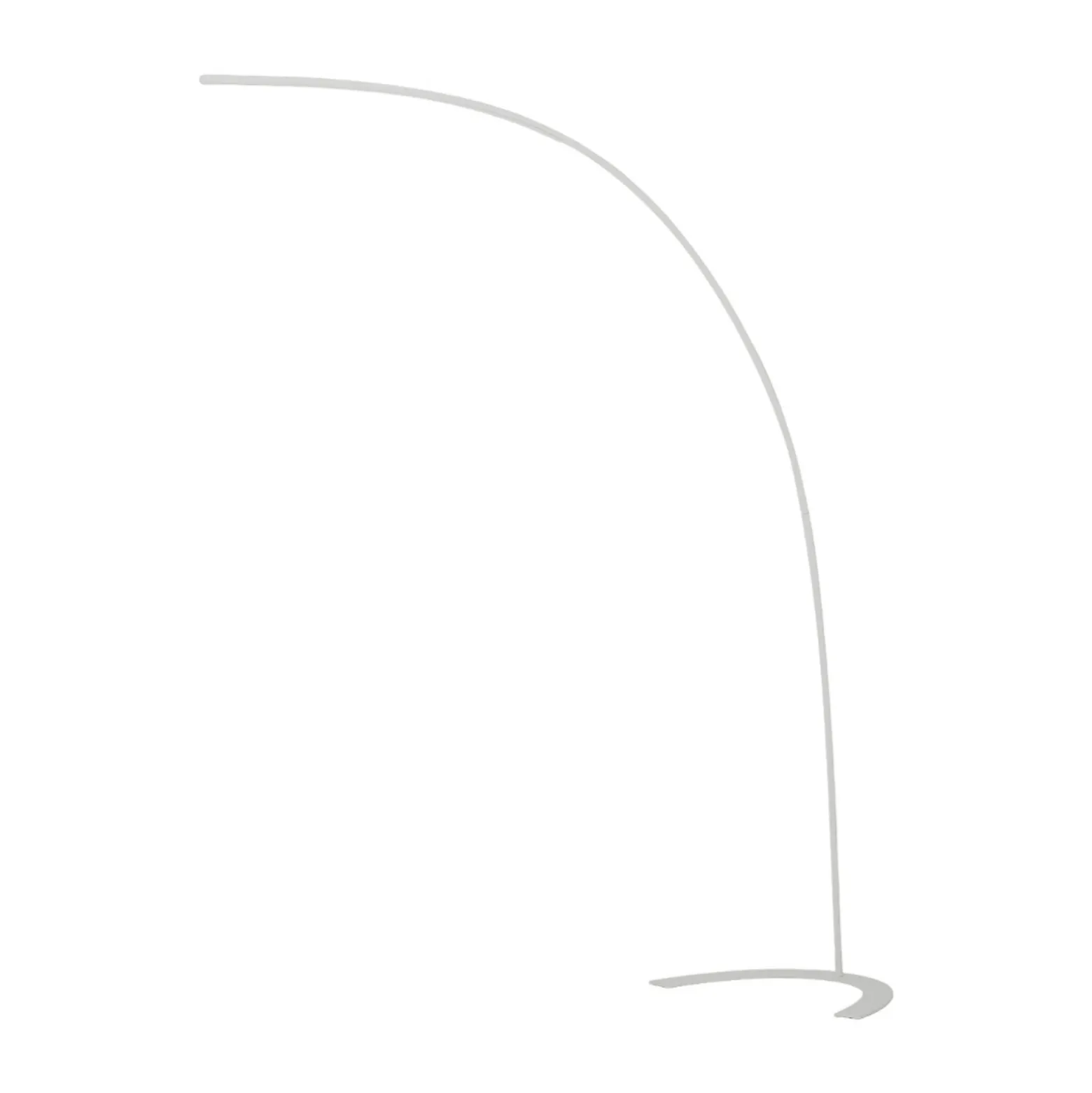 Lindby lámpara de pie LED Danua, blanca, metal, altura 200cm