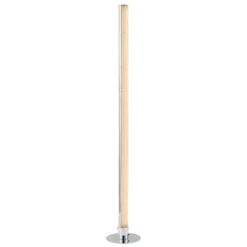 Lindby Lámpara de pie LED Hadis, RGB, control remoto, blanco, 120 cm