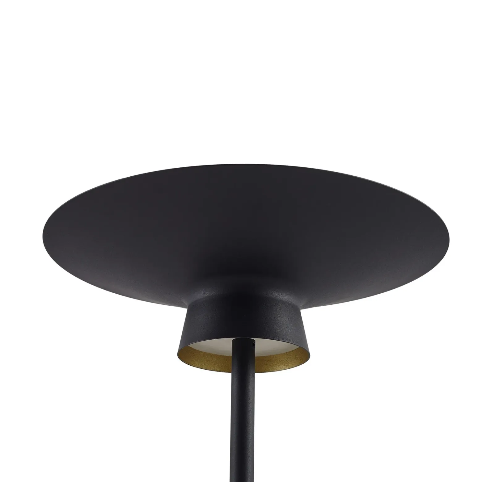 Lindby Lámpara de pie LED Norvind, negro, metal, 1 luz