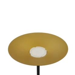 Lindby Lámpara de pie LED Norvind, negro, metal, 1 luz