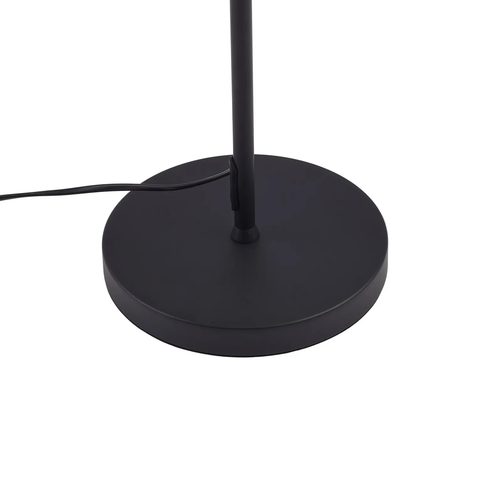 Lindby Lámpara de pie LED Norvind, negro, metal, 1 luz
