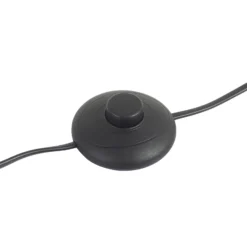 Lindby lámpara de pie LED Romilda, gris, madera, altura 122 cm