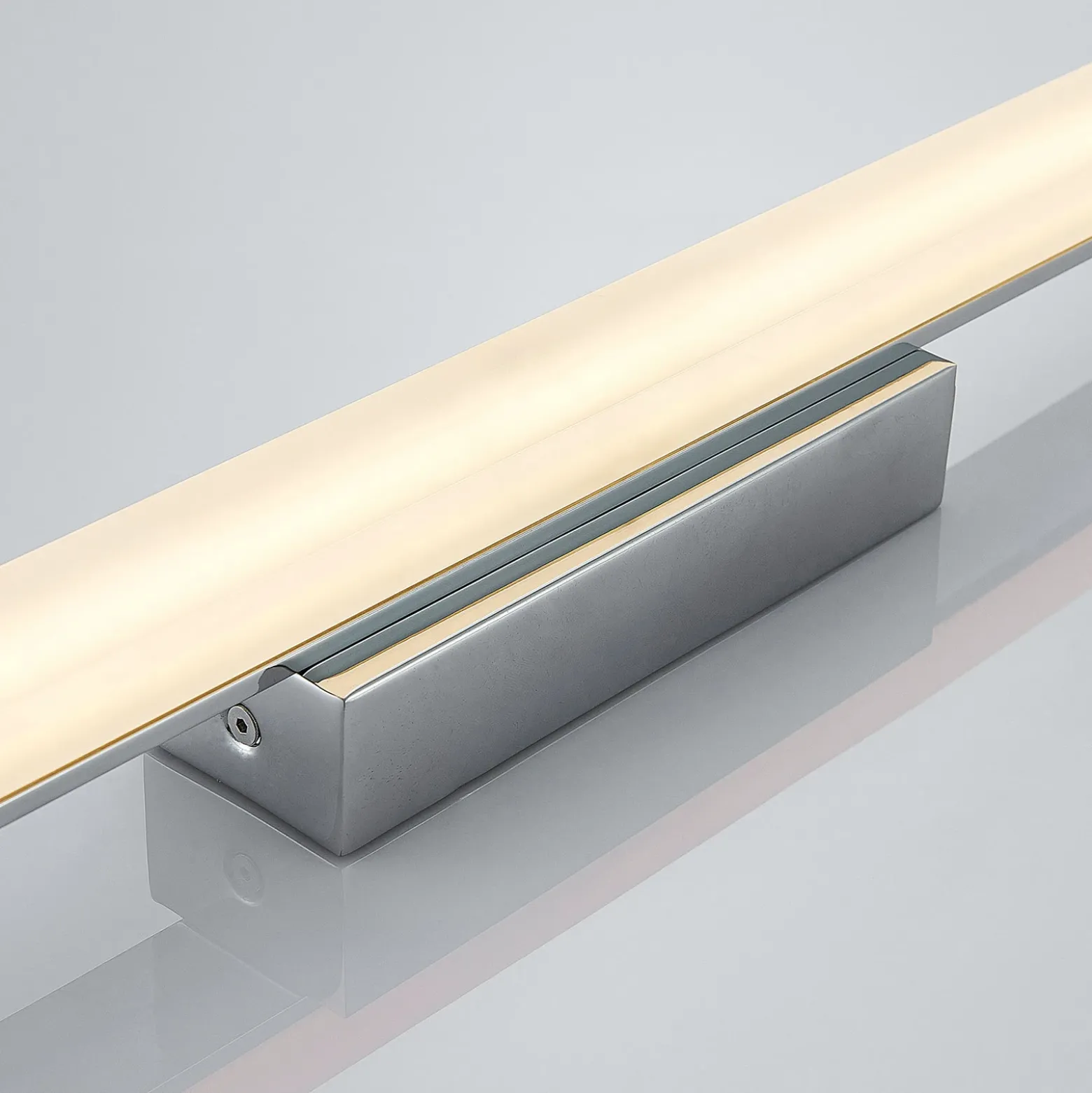 Lindby Lámpara de techo LED para baño Levke, 100 cm, atenuable, IP44