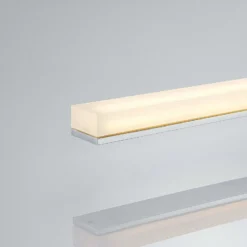 Lindby Lámpara de techo LED para baño Levke, 100 cm, atenuable, IP44