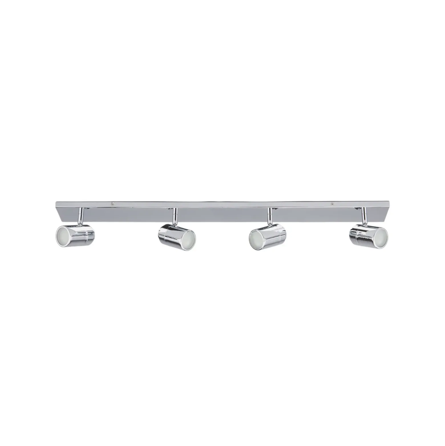 Lindby lámpara de techo para baño Dejan, 85 cm, 4 luces, cromo, IP44