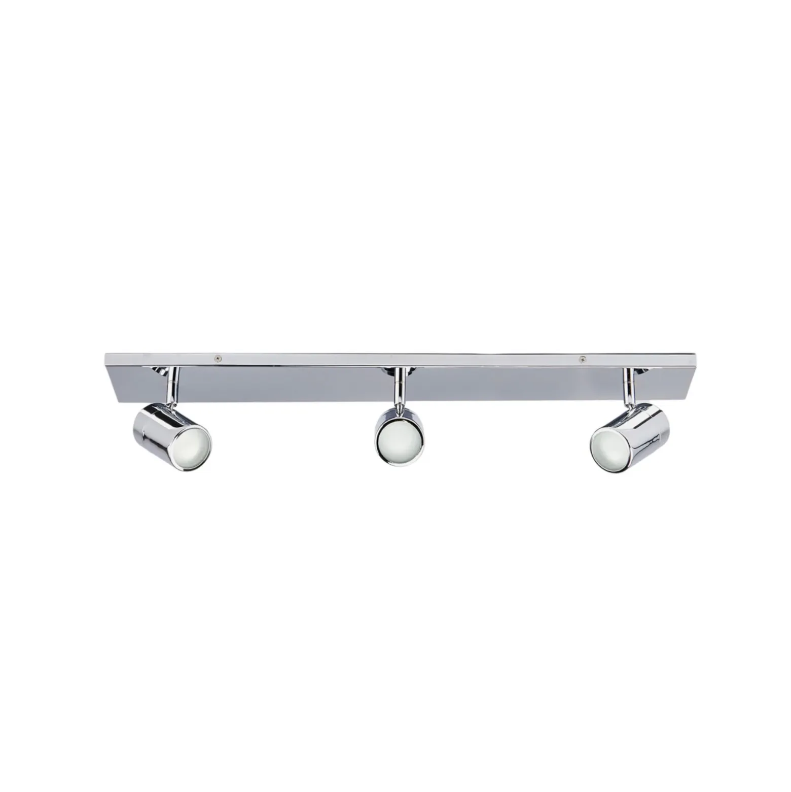 Lindby lámpara de techo para baño Dejan, 65 cm, 3 luces, cromo, IP44