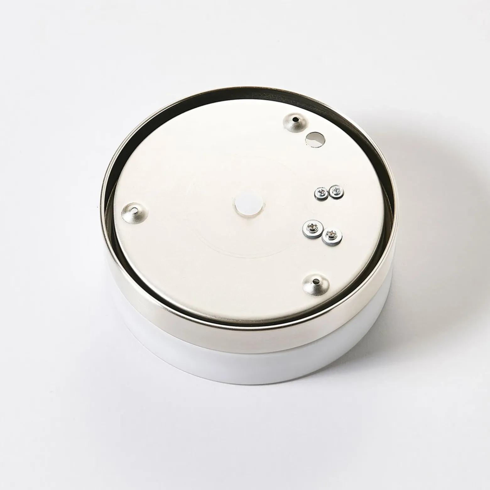 Lindby lámpara de techo para baño Amilia, Ø 18 cm, E27, níquel, cristal