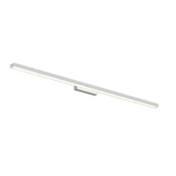 Lindby Lámpara LED para espejo y baño Alenia, 120 cm, cromo