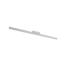 Lindby lámpara LED para espejo cuarto de baño Alenia, 120 cm, IP44, gris
