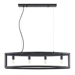 Lindby Mizgin lámpara colgante sin rejilla 4 luces