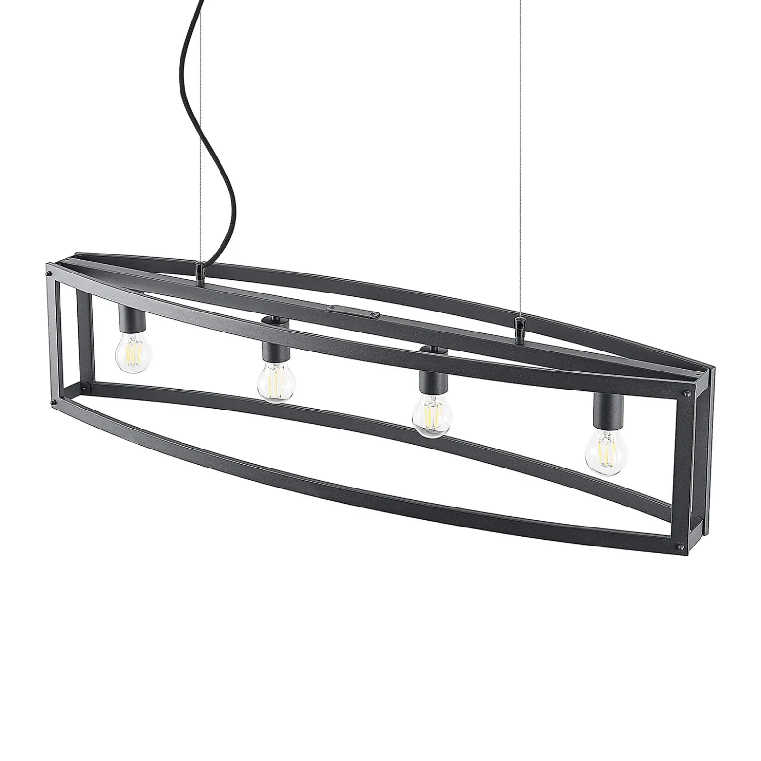 Lindby Mizgin lámpara colgante sin rejilla 4 luces