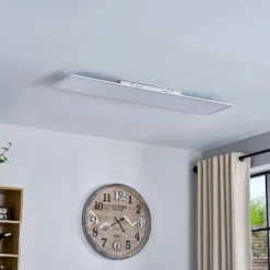 Lindby panel LED Lamin, blanco, 120 cm, CCT, atenuable, control remoto