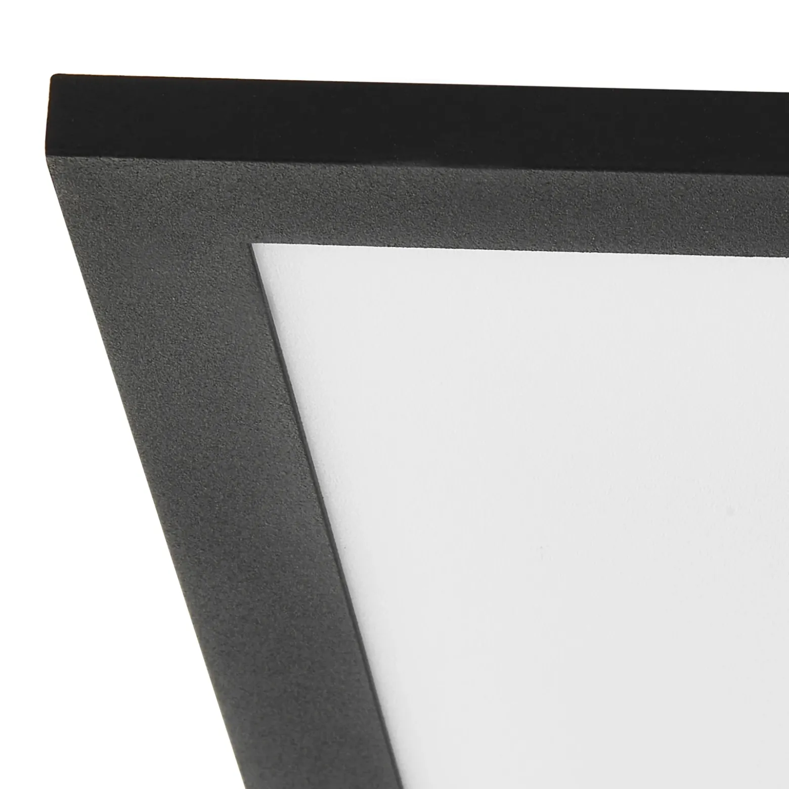 Lindby panel LED Lamin, negro, 120cm, CCT, atenuable, control remoto
