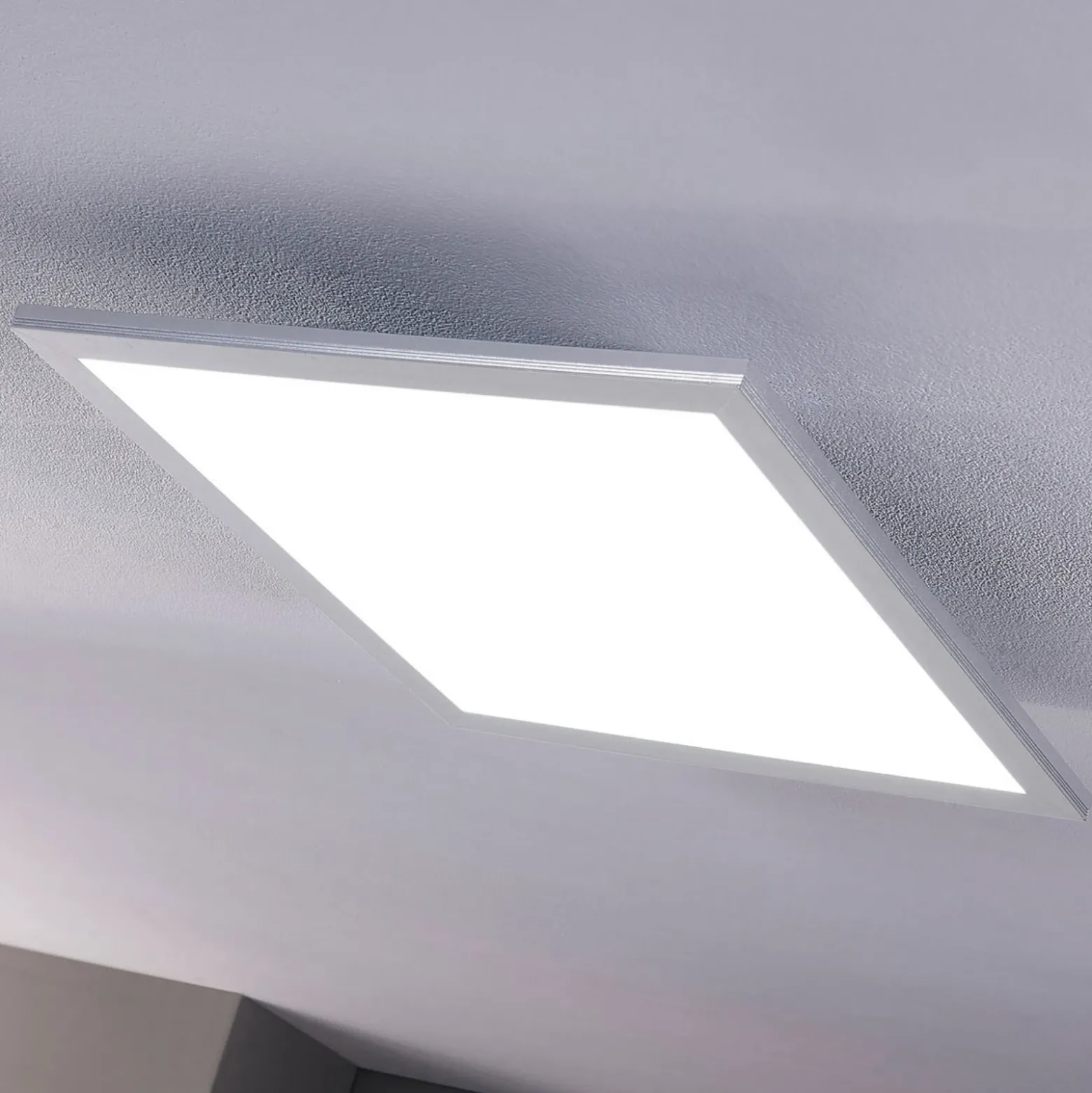 Lindby Panel LED Livel, CCT, 40 cm x 40 cm, control remoto