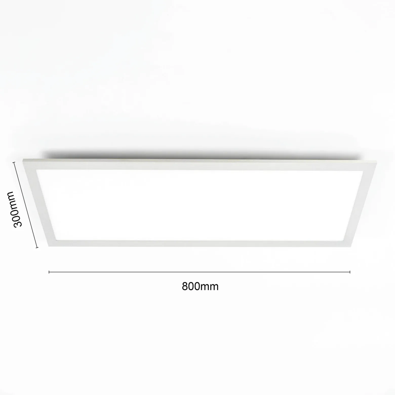 Lindby Panel LED Livel, CCT, 80 cm x 30 cm, control remoto