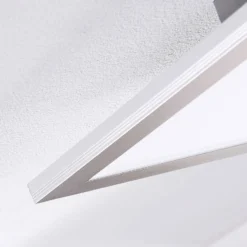Lindby panel LED Livel, juego de 2, 4.000 K, 80 x 30 cm, plateado