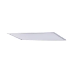 Lindby panel LED Livel, 4000K, 120cm x 30cm, plata, metal