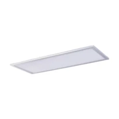 Lindby panel LED Livel, 4000K, 80 cm x 30 cm, plata, metal