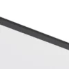 Lindby Panel LED Nelios, 80 x 30 cm, CCT, negro, metal