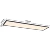 Lindby Panel LED Nelios, 120 x 30 cm, CCT, negro, metal