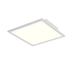 Lindby panel LED Quais, 40 x 40 cm, blanco, aluminio, 4.000K