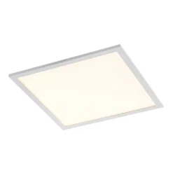 Lindby panel LED Quais, 40 x 40 cm, blanco, aluminio, 4.000K