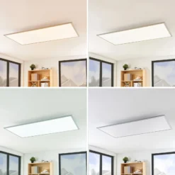 Lindby Panel LED Stenley, CCT, 120 cm x 60 cm, atenuable