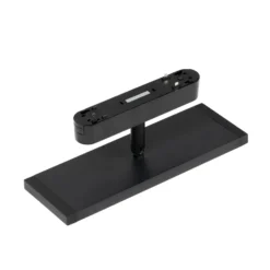 Lindby panel LED 48V Lumaro, negro, aluminio, longitud 20cm, atenuable