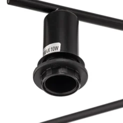 Lindby Pellinora plafón, negro