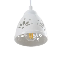 Lindby Pimana aplique con pantalla de cerámica
