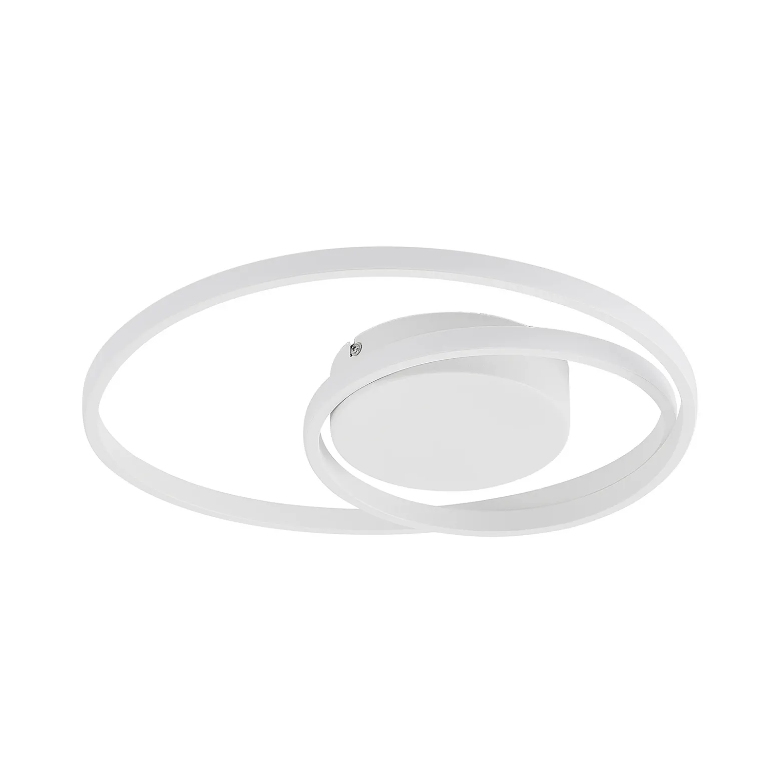 Lindby Plafón LED Emisua, blanco, CCT, atenuable