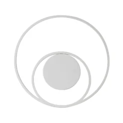 Lindby Plafón LED Emisua, blanco, CCT, atenuable