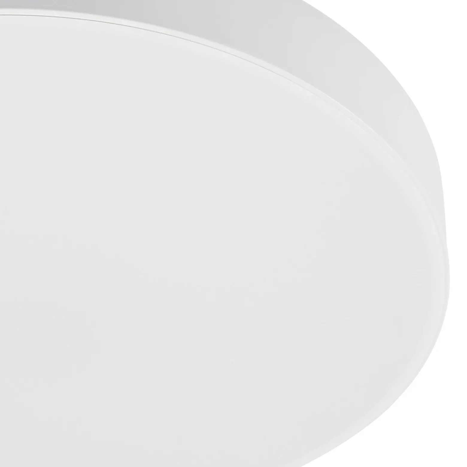 Lindby Plafón LED Simera, Ø 50cm, blanco, metal